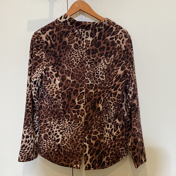 Leopard Print Blazer - Picture 3 of 3